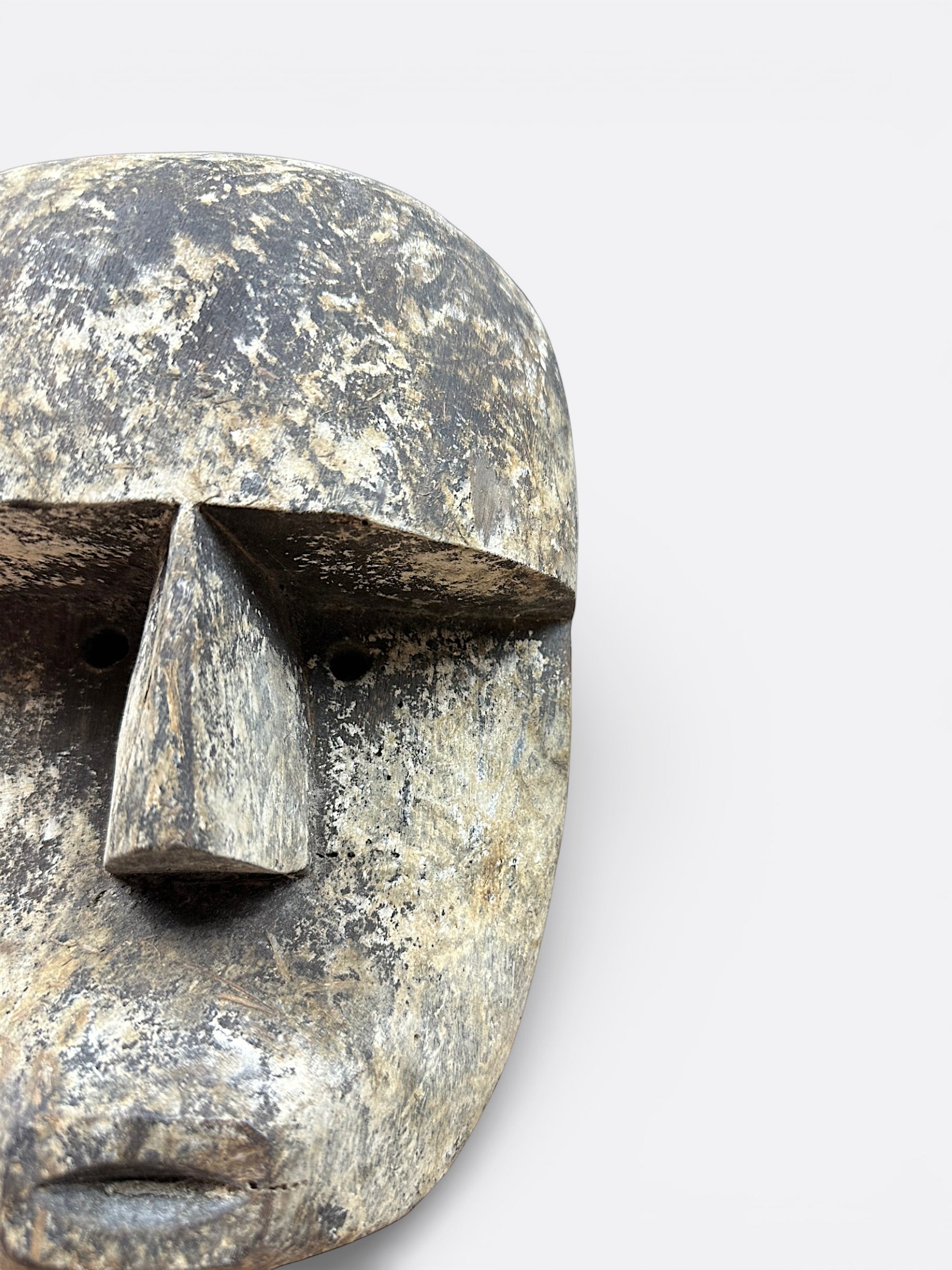 Sculpture tribale sur socle métal – Agung S