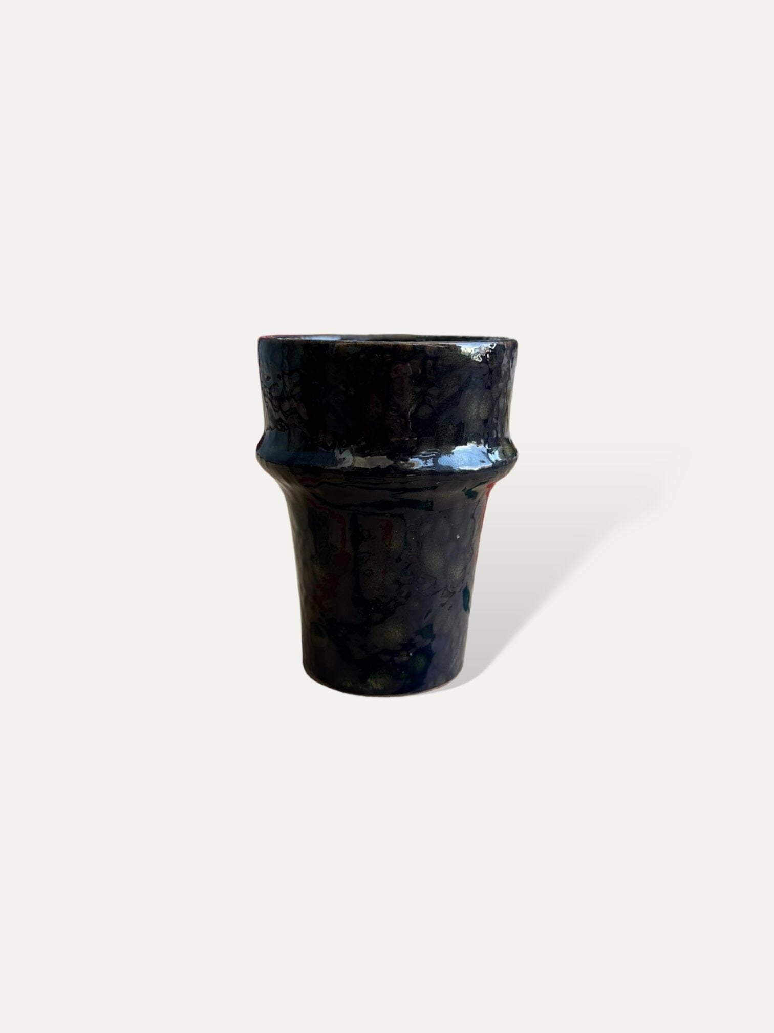 Set de 6 verres noirs - Massira vase Cokoha 