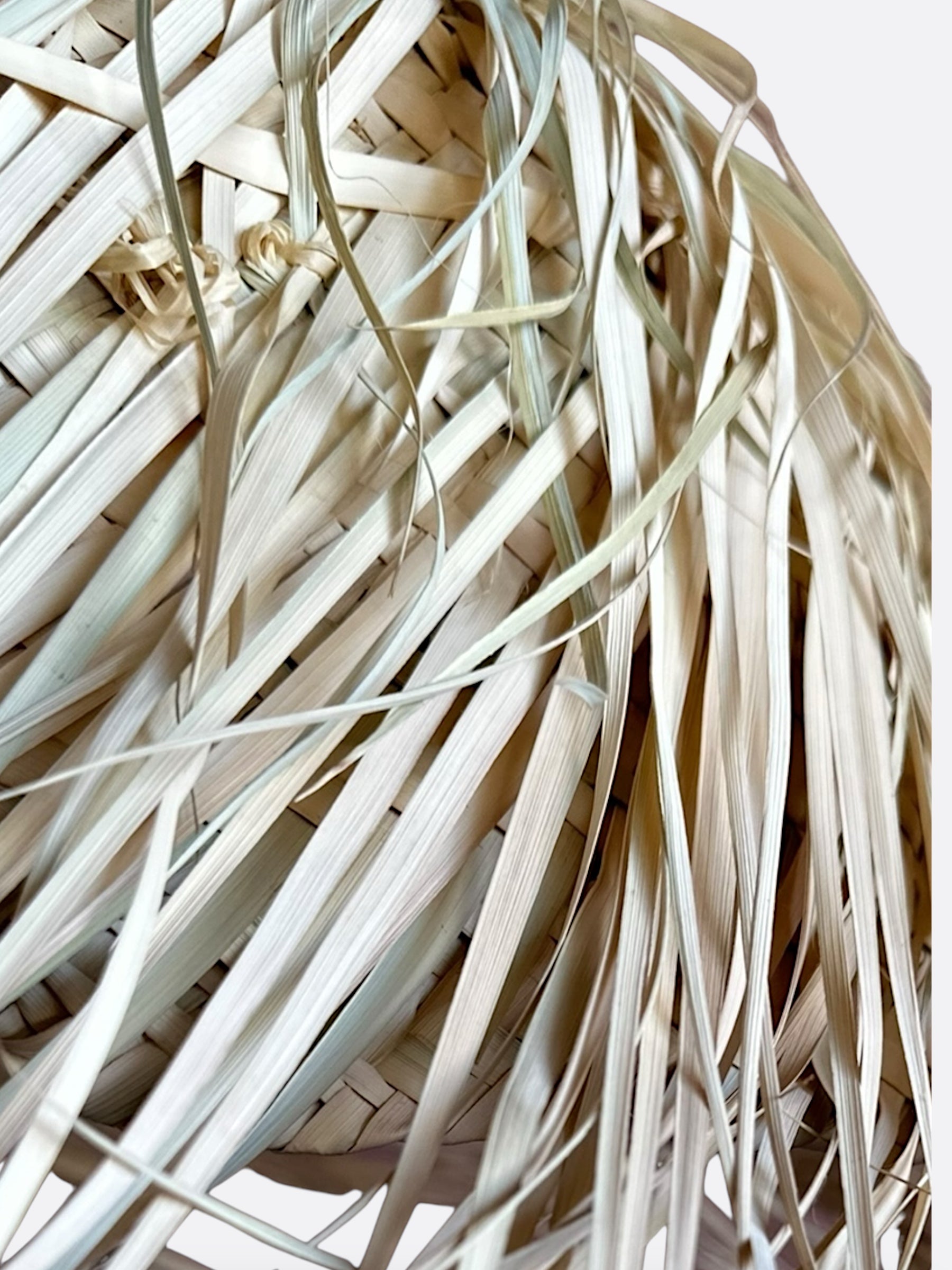 Suspension en feuille de palmier - Oud