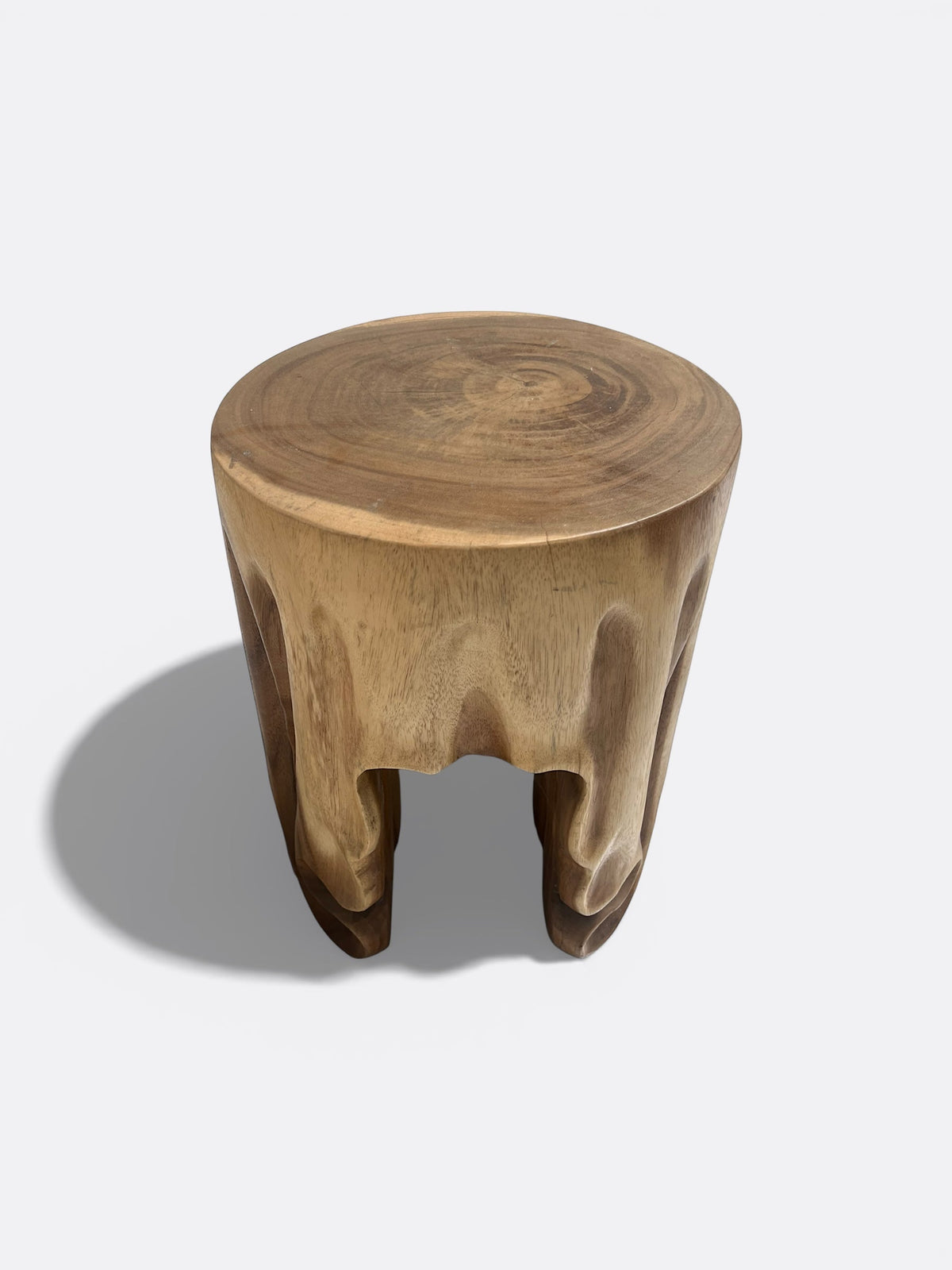 Tabouret Sahna en Suar - vue de côté