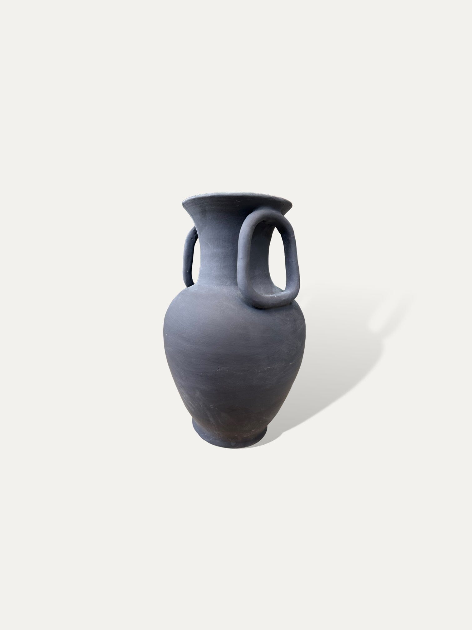 Vase Gris Mat céramique - Ezhio vase Cokoha 