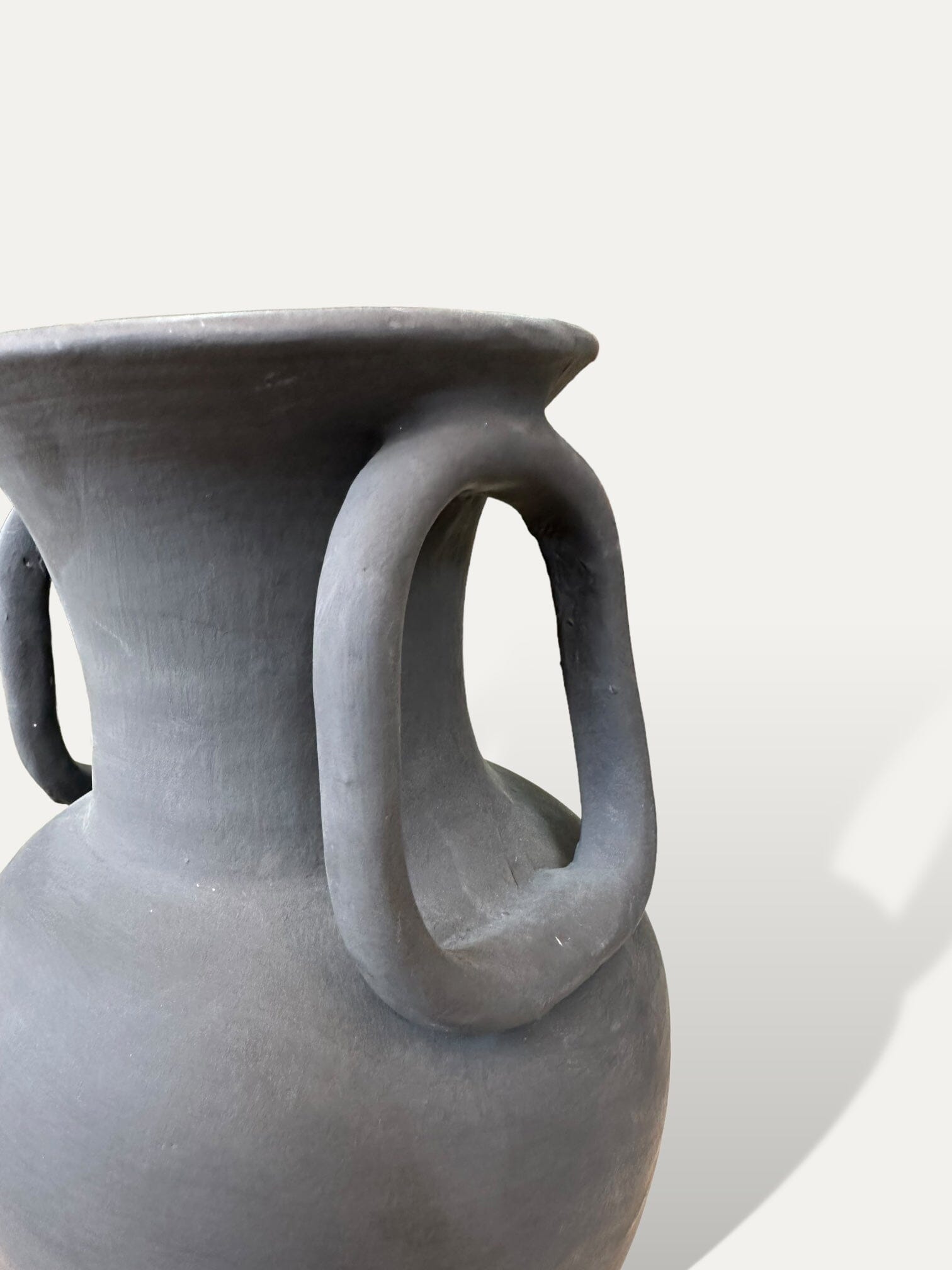 Vase Gris Mat céramique - Ezhio vase Cokoha 