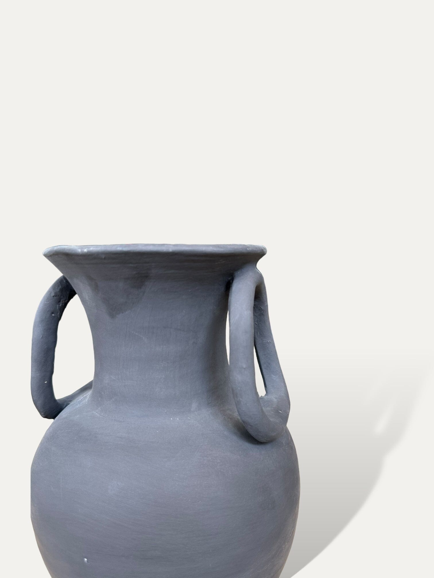 Vase Gris Mat céramique - Ezhio vase Cokoha 