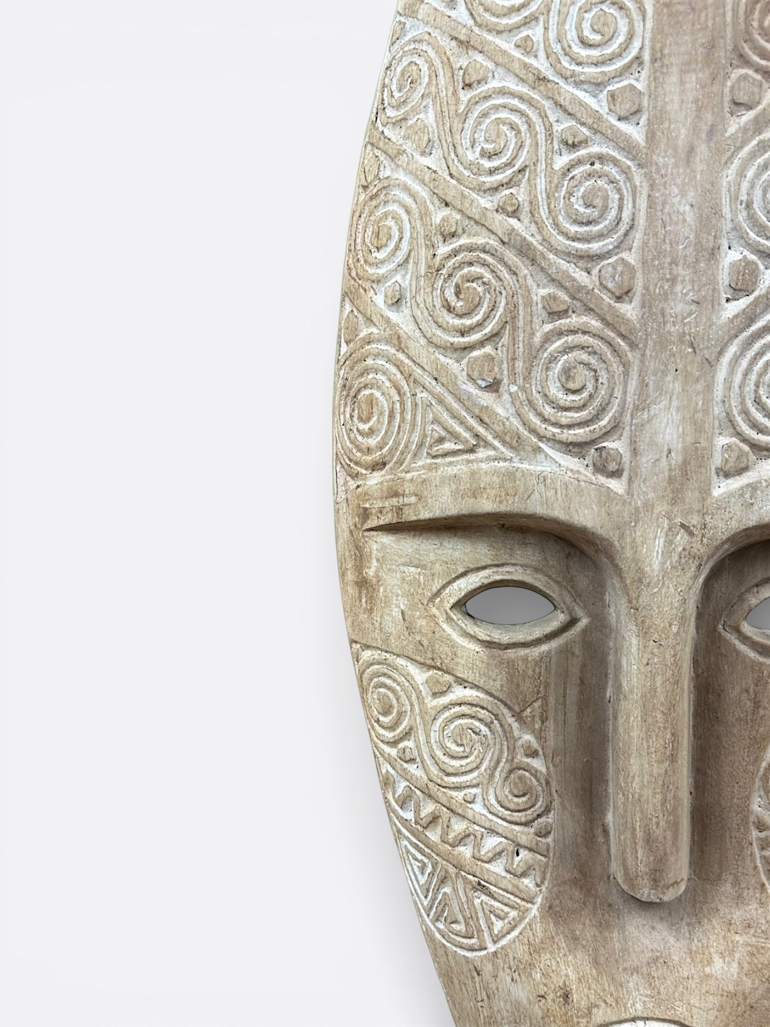 Sculpture artisanale en bois de Suar – Brahma